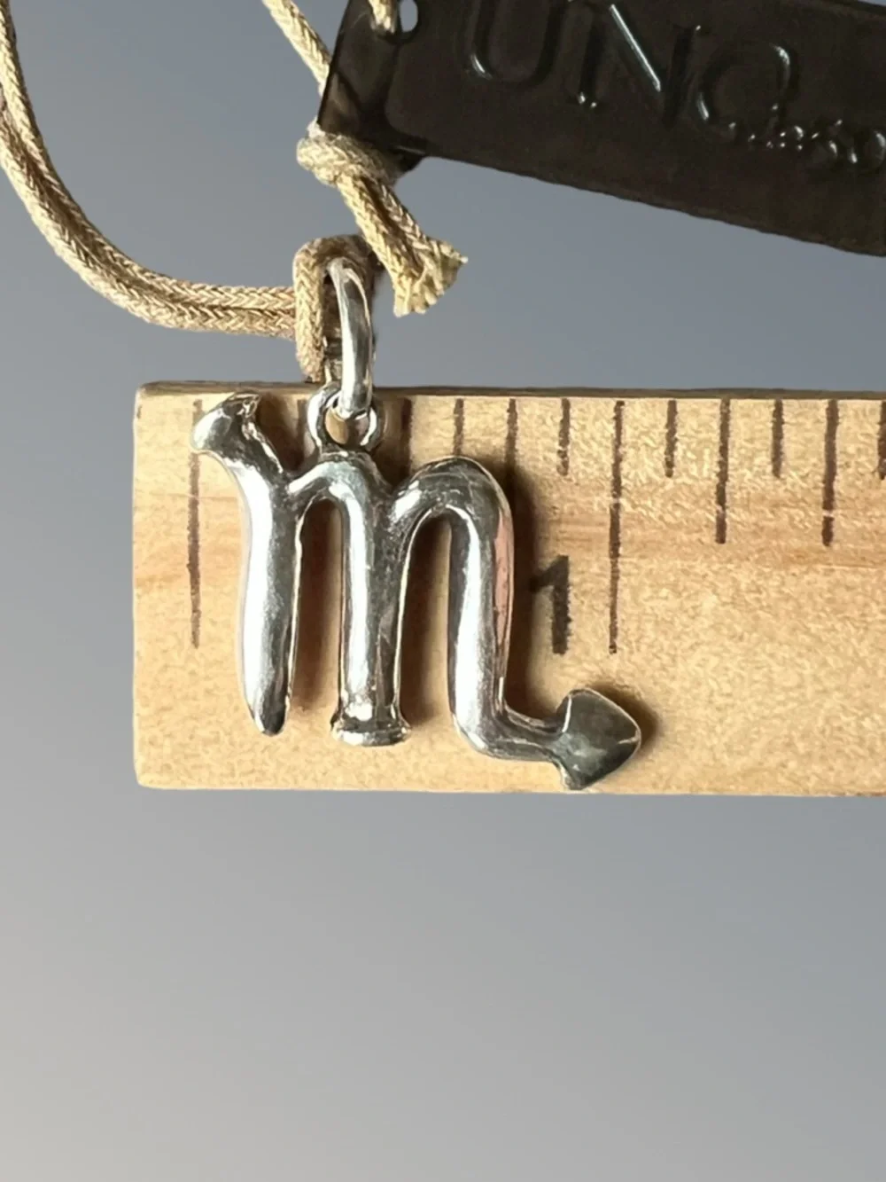 Scorpio Sterling Silver-Plated Charm by UNO de 50 - Picture 3 of 3